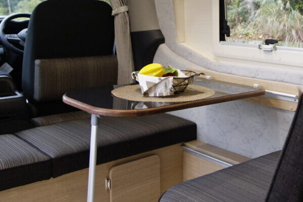 スライド式リビングテーブル