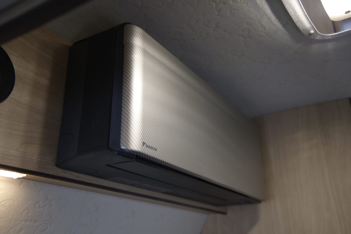 家庭用エアコン標準装備