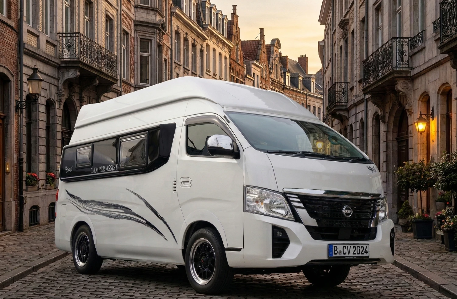 キャンピングカー YAZU ヤアズのエクステンションウィンドウ（拡張出窓）