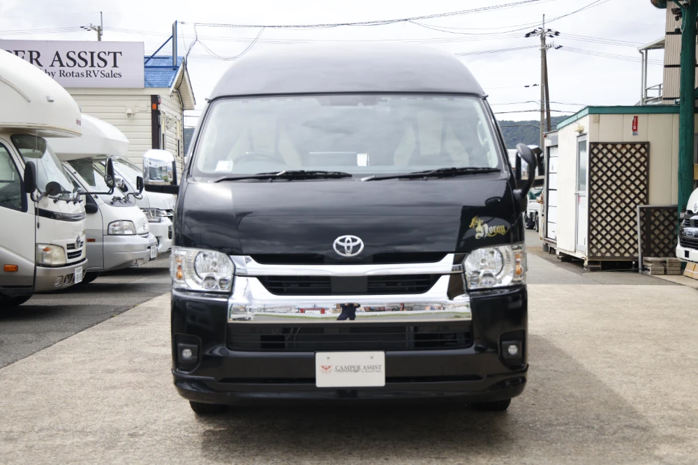 HOROU 黒 フロント正面